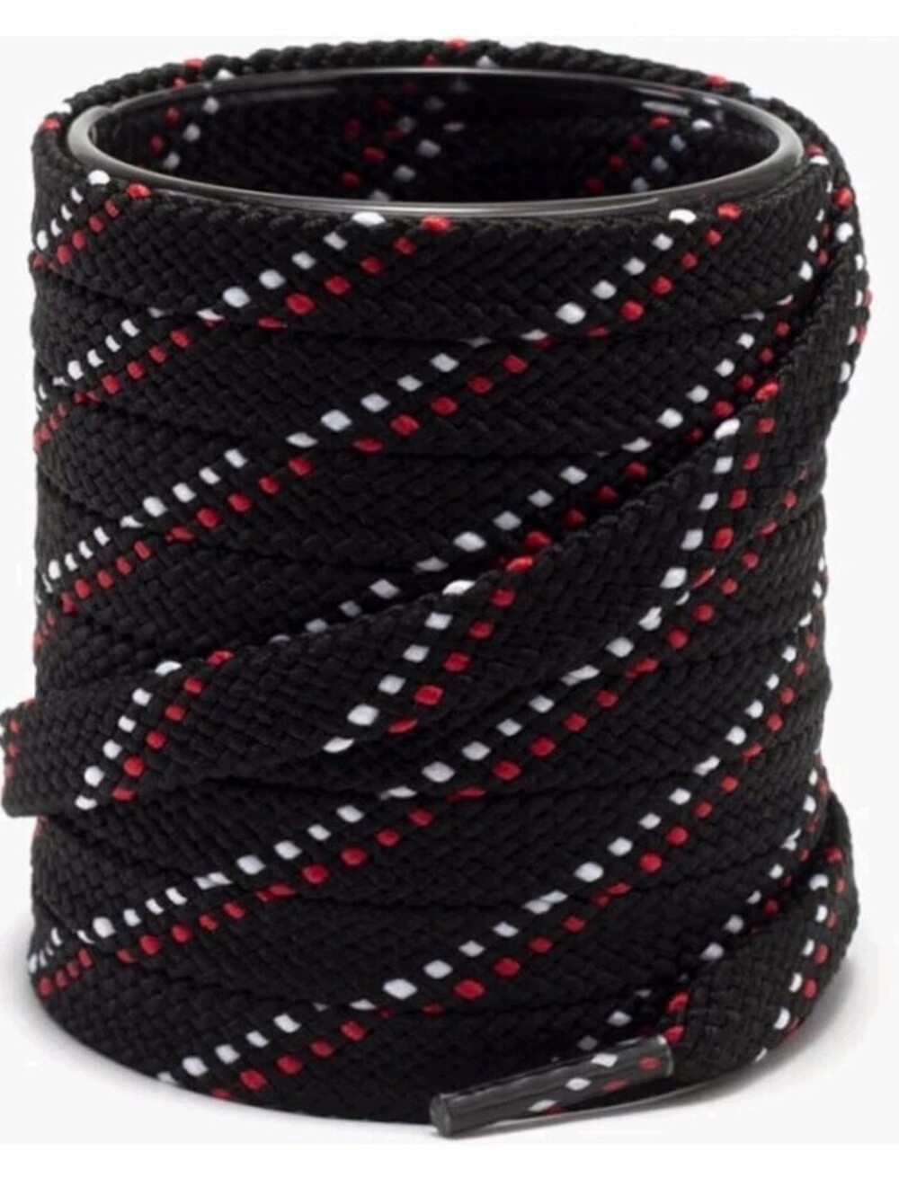 Shoemate Flat Solid Color 5/16" Shoe Laces for Sneakers and Athletic Shoes Dots